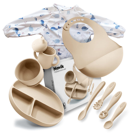 Coffret Repas Bébé Beige