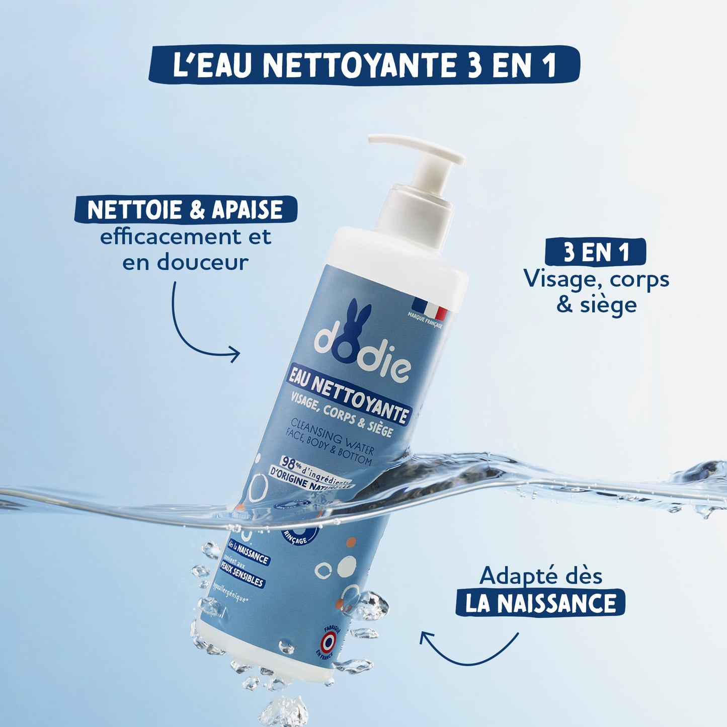 Lot d'Eaux Nettoyantes