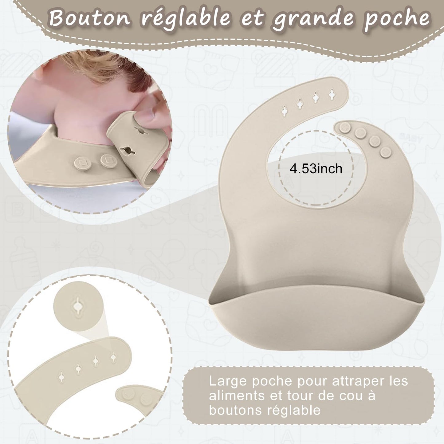 Lot de 12 Set Repas Bébé