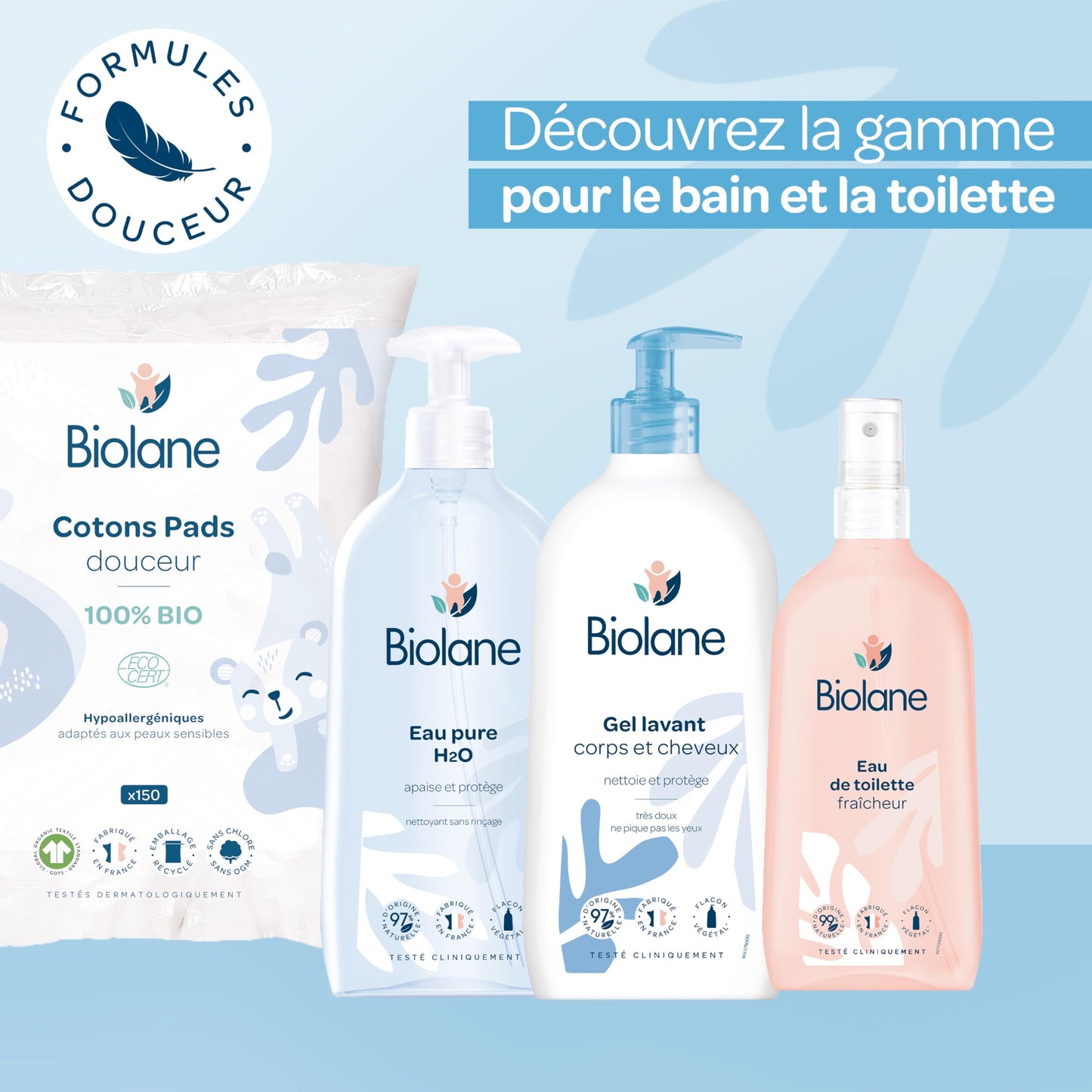 Gel douche bébé